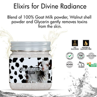 Gommage corporel et exfoliant visage au lait de chèvre et miel, produit cosmétique de spa, fabrication thaïlandaise, vente en gros OEM