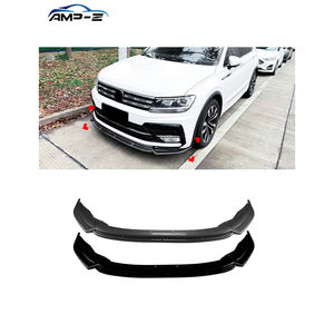 AMP-Z <span class=keywords><strong>MK2</strong></span> Spoiler de pare-chocs avant noir brillant, kit carrosserie pour VW Volkswagen <span class=keywords><strong>Tiguan</strong></span> <span class=keywords><strong>MK2</strong></span> <span class=keywords><strong>R</strong></span> <span class=keywords><strong>Line</strong></span> 2021-2023 - Product Image 1