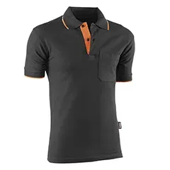 Polo 647 0 XS Top Range Colore Nero Arancione - Product Image 2