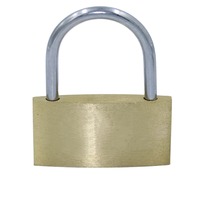 Cadenas ultra-mince en laiton robuste de haute sécurité 35mm Cadenas ultra-mince en cuivre massif antirouille Candado