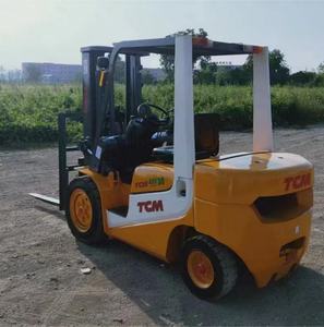 Top vente de haute qualité TCM 30 3 tonnes ferme marque japonaise Isuzu moteur entrepôt utilisé chariot élévateur pas cher chariot élévateur à Combustion interne - Product Image 5