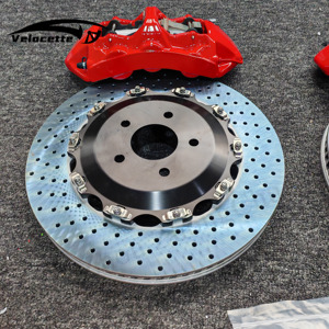 Pinza de freno de <span class=keywords><strong>6</strong></span> pistones de alto carbono 380 355 Rotor estilo personalizable Logotipo de Color para <span class=keywords><strong>Mazda</strong></span> <span class=keywords><strong>6</strong></span> Hyundai - Product Image 3
