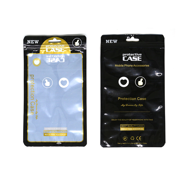 Digital Printing Plastic Self Seal Bag Cell Phone Accessories Mobile Phone Case Cover Packaging Package Bags Pouch