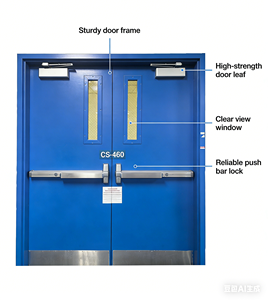 <span class=keywords><strong>Porte</strong></span> coupe-feu en acier sur mesure, <span class=keywords><strong>90</strong></span> minutes, <span class=keywords><strong>porte</strong></span> métallique extérieure, <span class=keywords><strong>passage</strong></span> <span class=keywords><strong>de</strong></span> sécurité d'urgence, <span class=keywords><strong>porte</strong></span> coupe-feu - Product Image 4