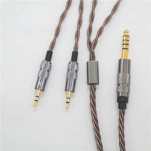 Cable de audio balanceado de 4.4 a 2.5 mm macho a macho con conector TRS para auriculares - Product Image 3