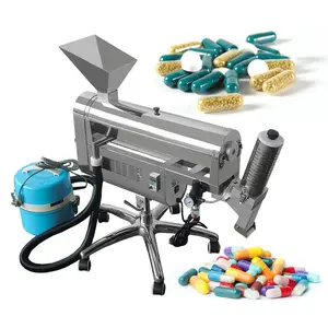 Máquina de polimento e classificação de comprimidos de cápsulas