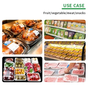 180mm * 130mm Blister Bandeja de plástico formada al vacío Grado alimenticio PP Rectángulo Plástico Alimentos congelados Bandeja de embalaje de carne - Product Image 3