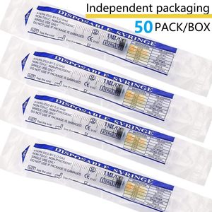 Seringues vétérinaires jetables de 1 ml en PP de qualité médicale avec embout Luer Lock et aiguille, seringue de sécurité 1 cc - Product Image 5