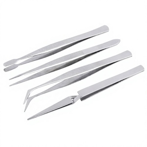 Meilleur fournisseur pince à épiler en acier inoxydable pour soins bucco-dentaires Ensemble d'instruments d'examen des dents par KAHLU ORTHOPEDIC - Product Image 1