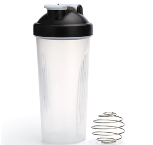 Clear transparent portable custom Sport Plastic water bottle custom logo