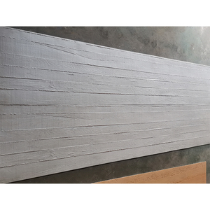 MS placa de concreto de madeira fina e flexi clading material hotel villa interior fundo de pedra natural - Product Image 2