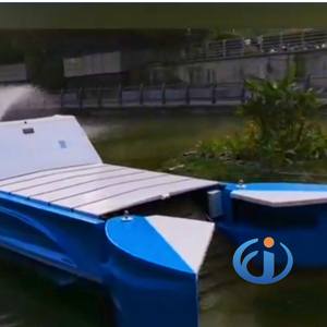 Cắt cạnh hoàn toàn tự trị không người lái tàu động cơ 1 năm bảo hành 500L/giờ lọc cho thảm thực vật mảnh vụn thủy sản - Product Image 2