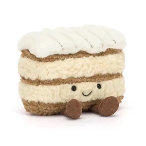 <strong>UK</strong> Jelly Cat Fun <strong>Millet</strong> French Mille-feuille Plush Toy Doll Cake Dessert Creative Decoration Small Ages 14+ - Product Image 1