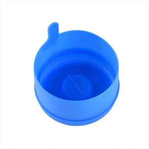 Custom Colors <b>5ml</b> Non-spill Ribbed Closure PE Disposable Caps for Cups with Custom Logo Options - Product Image 5