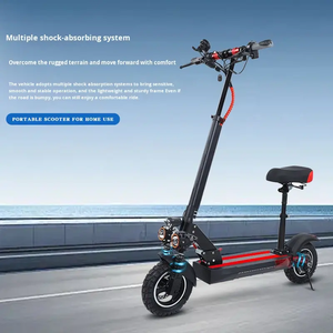 Scooter Eléctrico al por Mayor con Homologación para Circular por la Calle, Scooter Eléctrico Potente de 500w con Asiento para Adultos, Mejor Precio - Product Image 3