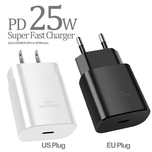 <span class=keywords><strong>Cargador</strong></span> de Pared USB Tipo C de Fábrica de 25 W y 45 W para S24 S25 S26 <span class=keywords><strong>Ultra</strong></span>, <span class=keywords><strong>Cargador</strong></span> Rápido para <span class=keywords><strong>Samsung</strong></span> S21 <span class=keywords><strong>S22</strong></span> S23 - Product Image 1