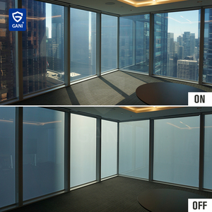 <span class=keywords><strong>Nueva</strong></span> <span class=keywords><strong>Película</strong></span> Inteligente con Control Remoto Mágico PDLC, Transformador <span class=keywords><strong>de</strong></span> 12 V, Conmutable Eléctricamente para Ventanas <span class=keywords><strong>de</strong></span> Vidrio <span class=keywords><strong>de</strong></span> Edificios, Privacidad - Product Image 2