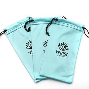 Bolsa de gafas de alta calidad Bolsa de joyería con cordón de logotipo personalizado - Product Image 1