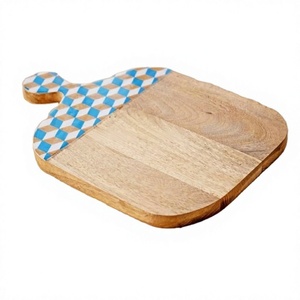 Factory Wholesale Price Cheese Cutting Board With Handle <b>Sticker</b> Chopping Boards Customized <b>Kitchen</b> Tools Charcuterie Board - Product Image 1