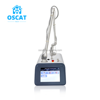 Machine à laser fractionné au CO2 OSCAT Vet avec six bras de guidage articulés, portée de balayage de 20 mm, équipement vétérinaire pour hôpital vétérinaire