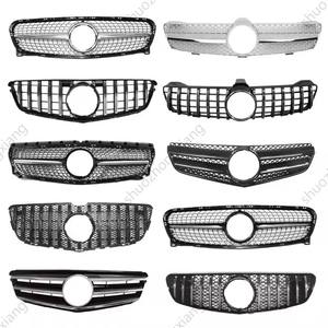 Pour WRR Auto Accessoires Grille pour Mercedes Benzs W204 W164 W223 <span class=keywords><strong>Sprinter</strong></span> Modification Diamant <span class=keywords><strong>AMG</strong></span> Grille de pare-chocs avant pour BMWs - Product Image 5