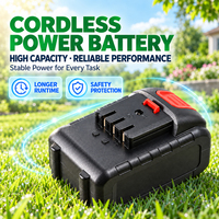 Batterie au lithium pour outils de jardin, pack de batteries rechargeables pour tondeuse à gazon sans fil, équipement d'extérieur, batterie personnalisée