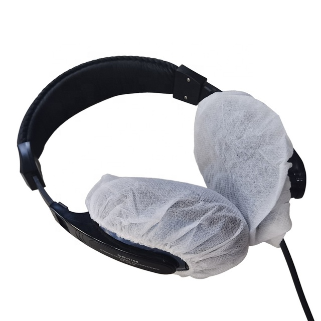 Non Woven Sanitary Headphone Cover 9CM