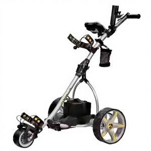 Carrito de Golf Eléctrico Accredit Sales Bat Caddy X3R con Batería de Litio de 20 Ah, Control Remoto Plateado, Personalizable con Grado DIY y ODM - Product Image 1