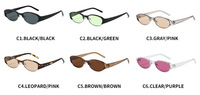 Lunettes de soleil ovales vintage ADE WU XY826 effet écaille de tortue, protection UV400, logo personnalisé, pour la mode quotidienne, les voyages en extérieur, verres violets