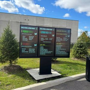 32/43/49/55/65/75 inch IP66 màn hình ngoài trời không thấm nước kỹ thuật số biển độ sáng cao kiosk menu kỹ thuật số <span class=keywords><strong>LCD</strong></span> quảng cáo màn hình - Product Image 1