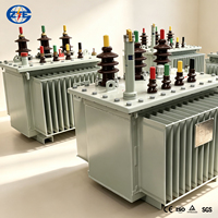 Transformateur triphasé Zhongtie 300 Kva, transformateurs de distribution d'énergie, 10KV à 0.4KV