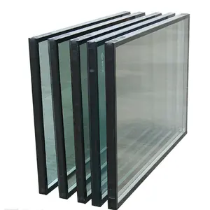 Vendita calda risparmio energetico vetro isolato finestra di vetro isolato casa tenda parete di vetro