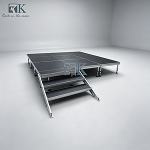 Wholesale Easy Install Outdoor Portable <b>Stage</b> Podium Concert Four Leg Aluminum <b>Stage</b> Height Adjustable <b>Stage</b> <b>Platform</b> for Event - Product Image 1