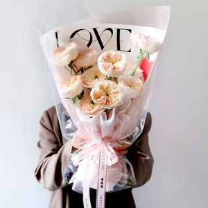 Papel de Regalo para Ramos de Flores del Día de San Valentín, Papel Kraft al por Mayor para Floristería, Papel de Embalaje para Ramos Florales - Product Image 4