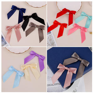 Lazo de Mariposa de Cinta de Raso para Regalo de Navidad, <span class=keywords><strong>Prefabricado</strong></span>, Personalizado, Listo para Usar, Ecológico, 100% Poliéster - Product Image 2