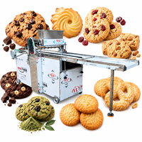 Machine à découper les biscuits commerciaux, machine automatique pour la fabrication de biscuits mous, équipement d'extrusion de pâte à biscuits