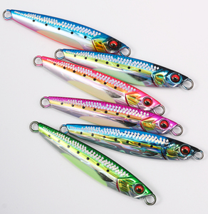 Jigging Pro 40g 60g 80g <span class=keywords><strong>pesca</strong></span> al tonno branzino esche di acqua salata Leurre riva Jigging Slow Pitch Metal Jigs - Product Image 5