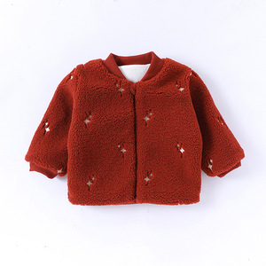 Combinaison matelassée rouge unie pour bébés et enfants d'un <span class=keywords><strong>an</strong></span> Vêtements mignons pour enfants du <span class=keywords><strong>Nouvel</strong></span> <span class=keywords><strong>An</strong></span> Barboteuses chaudes d'hiver pour bébés - Product Image 1