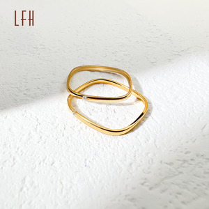 Promotion 18k Real Gold <b>Rings</b> Customizable <b>Ring</b> Fashion Jewelry Women for <b>Girls</b> for Party Daily Wear - Product Image 3