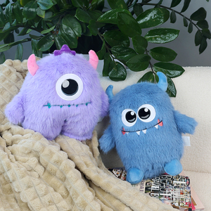 Vente en gros 8 pouces Kawaii Ours en peluche Couple doux en peluche tête de poupée correspondant vêtements PP coton pour les couples de mariage - Product Image 6