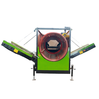 Trommel mobile de criblage de surface de sol haute efficacité, modèle MTS1022, certifié CE