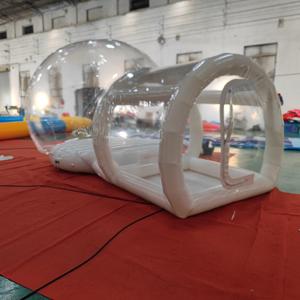 Nouvelle conception de tente à bulles transparente pour château <span class=keywords><strong>gonflable</strong></span> à louer pour les fêtes, dotée d'une <span class=keywords><strong>structure</strong></span> <span class=keywords><strong>gonflable</strong></span> innovante en forme de maison à bulles - Product Image 4
