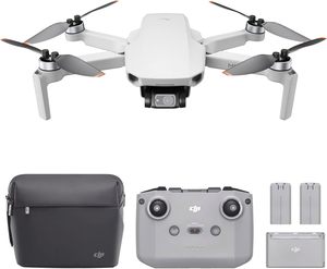 D j l Mini 2 Fly More Combo,3-Axis Gimbal with <strong>4K</strong> Camera, 12MP Photos, 31 Mins Flight Time, DJ Ultralight Foldable <strong>Drone</strong> - Product Image 1
