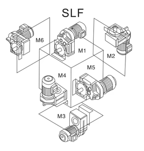 Reductor de Engranajes Helicoidales Paralelos de Alta Potencia Serie F para Venta al por Mayor en Transmisiones Industriales - Product Image 5