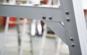 Harvest Orchard 2m 3m <span class=keywords><strong>4m</strong></span> Escabeau pliant en aluminium Échelle agricole tripond réglable pour la cueillette - Product Image 5