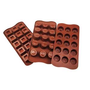 <b>Silicone</b> Multi-Shape Chocolate Making Reusable and Heat Resistant <b>Baking</b> Mold - Product Image 4