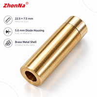 Nouveau boîtier de diode laser 22,5*7,5mm 5,6mm en métal à ressort, lentille collimateur 200nm-1100nm, module laser DIY LD