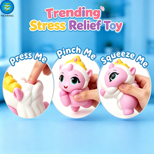 Kit <span class=keywords><strong>de</strong></span> <span class=keywords><strong>jouets</strong></span> squishy 3-en-1 à peindre soi-même, licorne en PU à remontée lente, jouet anti-stress à presser, créatif pour enfants, support <span class=keywords><strong>de</strong></span> téléphone, <span class=keywords><strong>jouets</strong></span> décoratifs - Product Image 2
