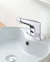 Robinet d'eau automatique sans contact avec capteur pour salle de bains Morden à prix réduit Mélangeurs de lavabo avec capteur automatique Robinet infrarouge Robinet à induction