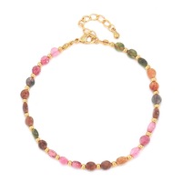 Ensemble collier et bracelet classiques en acier inoxydable pour femmes, plaqué or 18 carats, pierres précieuses labradorite, style tendance pour mariage
